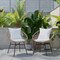 Flash Furniture Tan Rattan Rope Chairs - Light Gray Cushions, PK 2 TW-VN017-TAN-GG - alternate 1